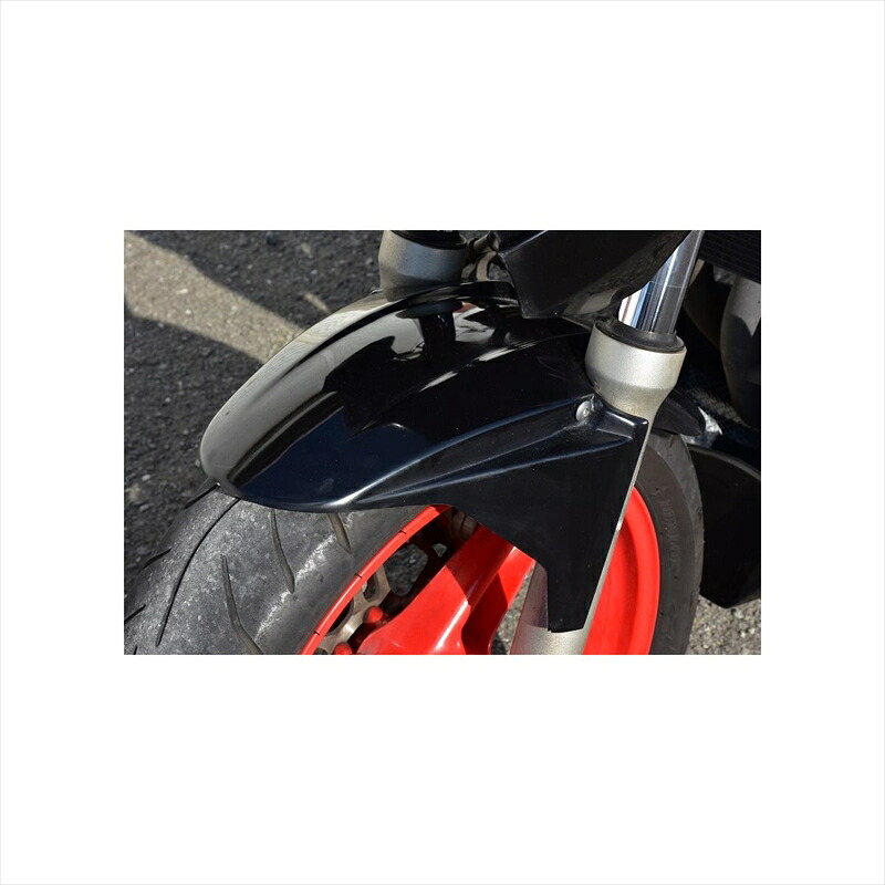 バイクパーツ 外装サイタニヤファクトリー フロントフェンダー/白ゲル 3HH25FF-W 4549950033271HORNET250|バイク・バイク用品はとやグループ