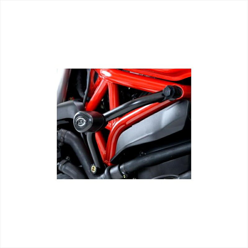 バイクパーツ 外装アールアンドジー エアロクラッシュプロテクター BLKRG-CP0368BL 4582483530442DUCATI Monster821 14-・Monster1200/S 14-|バイク・バイク用品はとやグループ