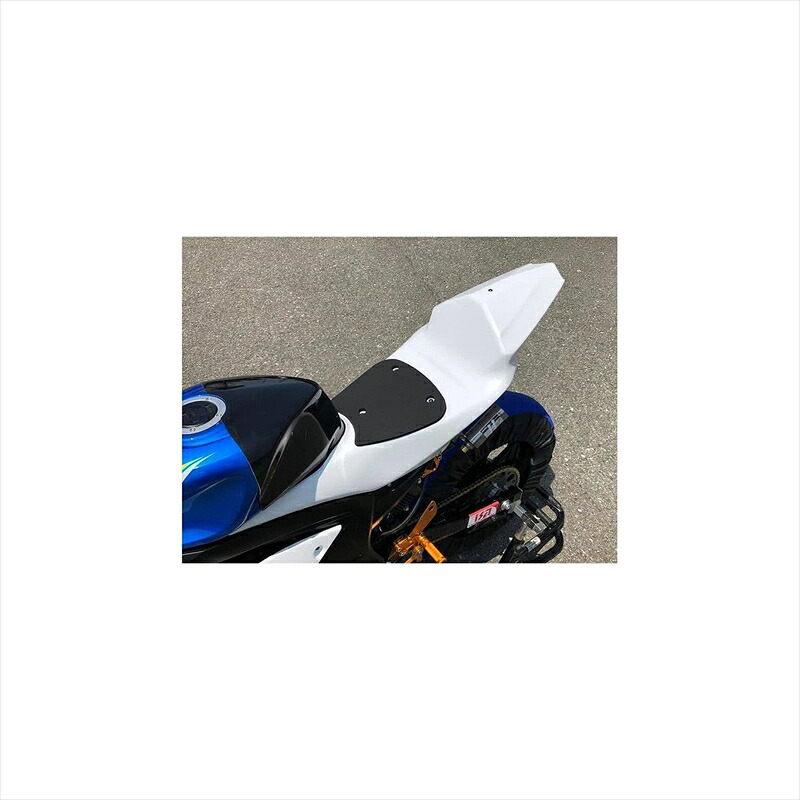 バイクパーツ 外装 サイタニヤファクトリー シングルシート/レース/白ゲル/ ES9GX12SSR-W4 4550255308315 バフ済み/裏板クィックファスナーver GSX-R125