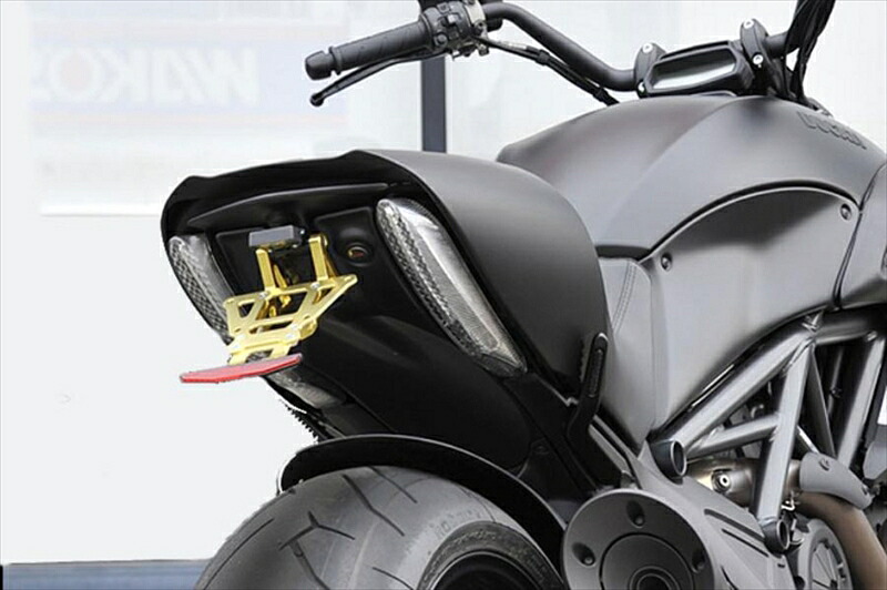 外装 フェンダーレスキット ゴールド DUCATI DIAVEL DEP176G 4550255405403 取寄品