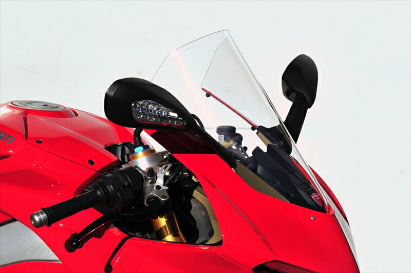 外装 アップタイプスクリーン クリア PANIGALE V4/S/R 20- DEP206C 4550255458836 取寄品