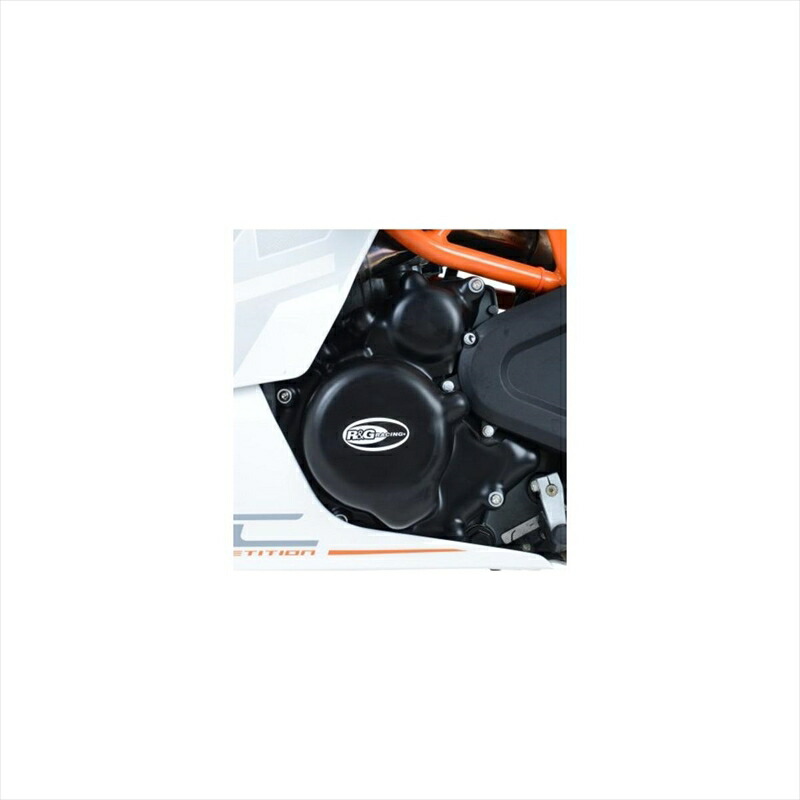 バイクパーツ R&G(アールアンドジー) エンジンケースカバーSET ブラック RG-KEC0074BK 4582483533528 KTM RC125/200 14-