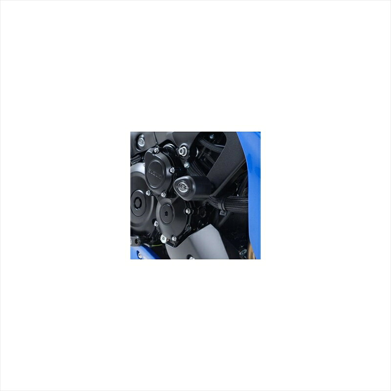 バイクパーツ 外装アールアンドジー エアロクラッシュプロテクター WHTRG-CP0393WH 4582483536932GSX-S1000 ABS 15-/KATANA 19-｜バイク・バイク用品はとやグループ