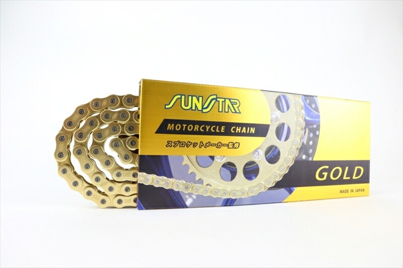 駆動系 ドライブチェーン ゴールド 530 110LSS530SKC-110GD 4570011654838取寄品|バイク・バイク用品はとやグループ