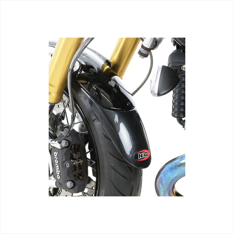 バイクパーツ 外装 アールアンドジー フロントフェンダーエクステンダーカーボン柄 RG-FERG0213CL 4582483539704 V-Strom650 12-