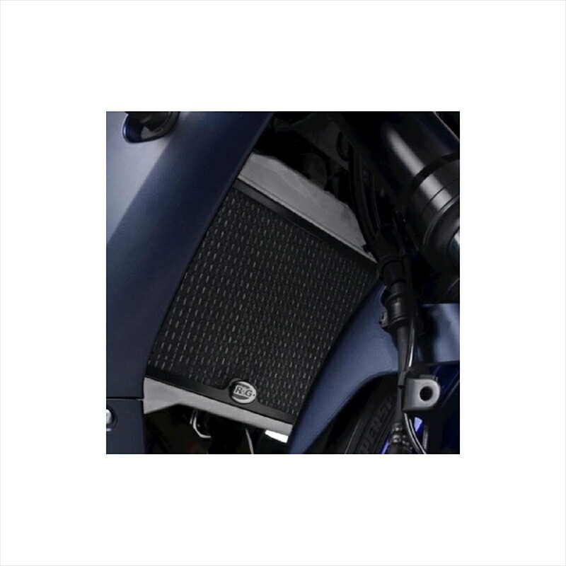 バイクパーツ 冷却系 アールアンドジー ラジエターガード ブラック RG-RAD0281BK 4580779563280 YZF-R7 22-
