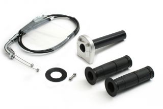 バイク用品 吸気系 エンジン ACTIVE アクティブ スロットルKIT ［TYPE-3 SIL］φ36 ［メッキ金具］ MT-07 14-16 1063693 4538792830117