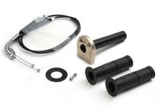 バイク用品 吸気系 エンジン ACTIVE アクティブ スロットルKIT ［TYPE-3 T-GLD］ φ40［メッキ金具］ MT-07 14-16 1063700 4538792830186