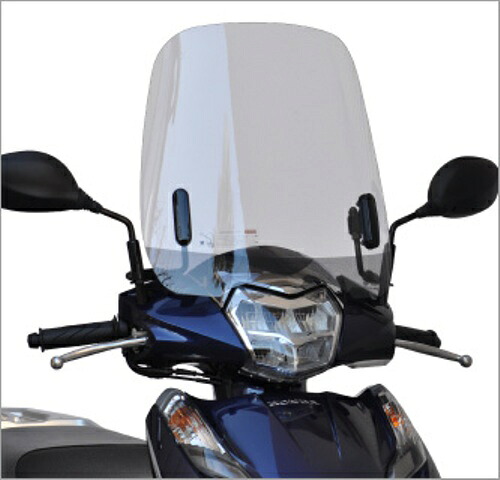 バイク用品 外装AF-ASAHI アサヒフウボウ/旭風防 LE-23 ウインドシールド LEAD125 2BJ-JF45LE-23 4560122613497｜バイク・バイク用品はとやグループ 9,122円