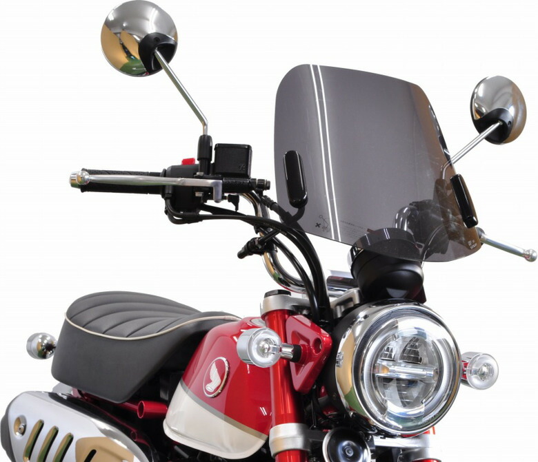 楽天市場】【 アフ 旭風防 】 モンキー125 ミドルスクリーン 2BJ