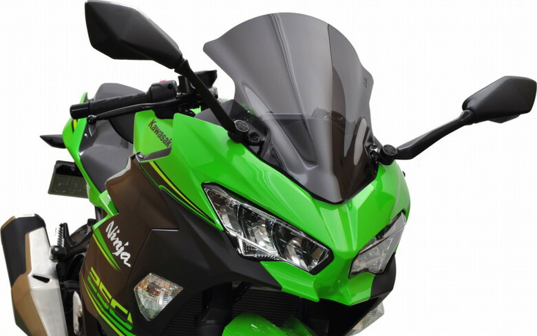 楽天市場】旭風防 NJ-31 ロングスクリーン スモーク Kawasaki Ninja250