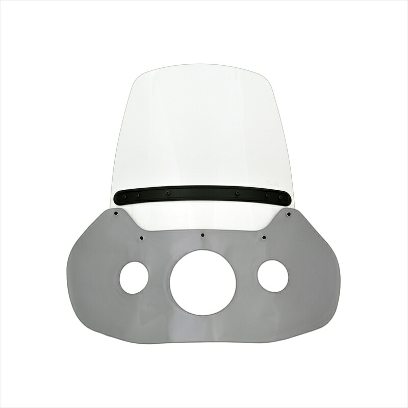 バイクスクリーンAF-ASAHI(旭精器製作所) ウインドシールド CUB03-PC防風対策 4560122614685|バイク・バイク用品はとやグループ