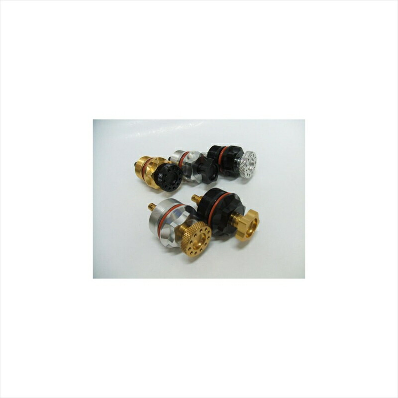 バイクパーツ アントライオン イニシャルアジャスター φ35 Ver2 34012-BK-BK 4548664850709 フォークキャップ：ブラック ダイヤルアジャスター：ブラック