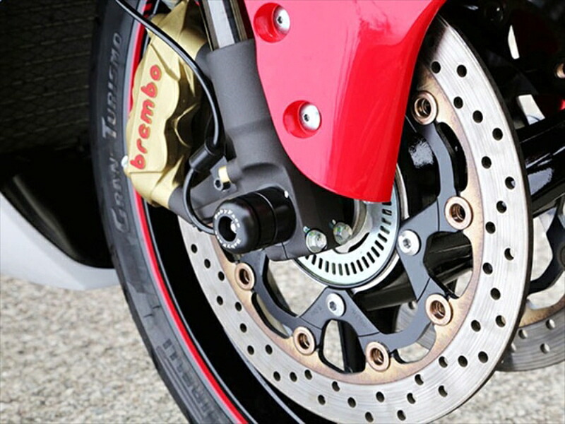 バイク用品 外装 BABYFACE ベビーフェイス アクスルプロテクター フロント GSX 1300R HAYABUSA 14- 006-AS035 4589981470775
