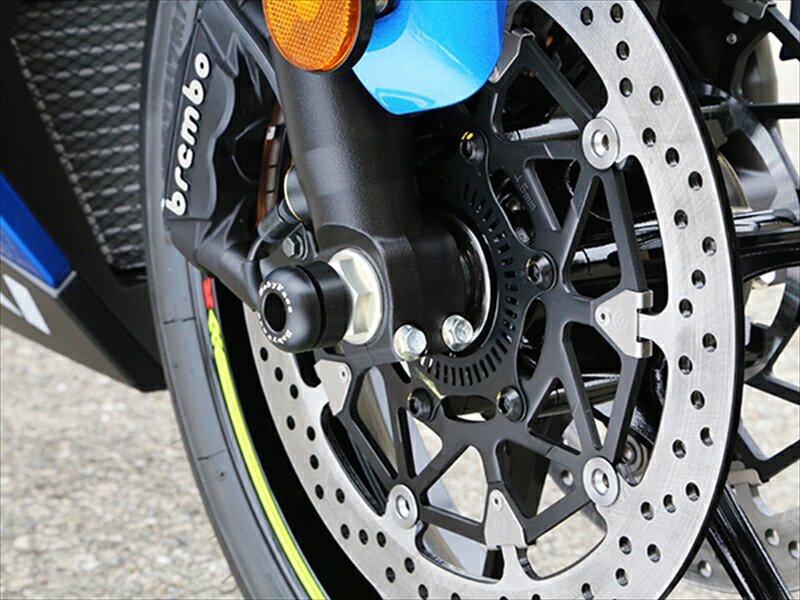 バイク用品 外装 BABYFACE ベビーフェイス アクスルプロテクター フロント GSX-R1000 R 17 006-AS037 4589981472939