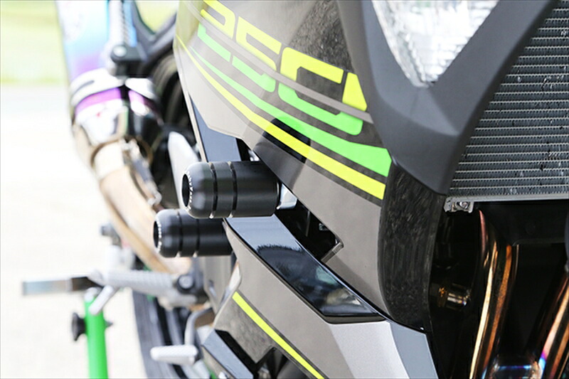 バイク用品 外装 BABYFACE ベビーフェイス フレームスライダー Ninja250 400 18- 006-SK030F 4589981473141