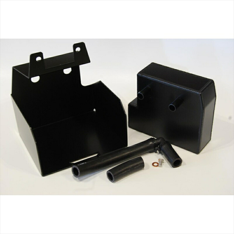 バイクパーツ 外装 バグースモーターサイクル キャッチタンク＆小物入セットBLK BG-OCTBCBP05BKBK 4550255405601 /BLKブリーザープレート付ZRX1100/1200/DAEG