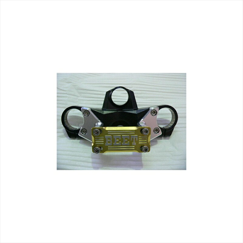 バイク用品 ハンドル BEET ビート バーハンドルクランプKIT ブレース付き(ゴールド) ZX-14R 12 0605-KB8-10 4582346459415