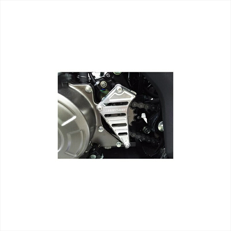 バイクパーツ BEET(ビート) Fスプロケットカバー シルバー 0416-KD5-09 4582346462811 Z125PRO