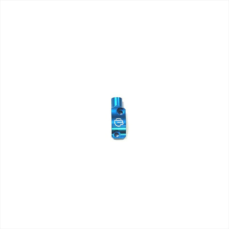 バイクパーツBERINGER(ベルリンガー) ミラーホルダー ブレーキ側 M10 正ネジ ブルー MDC6H-BL454756778928425.4mmハンドル用｜バイク・バイク用品はとやグループ