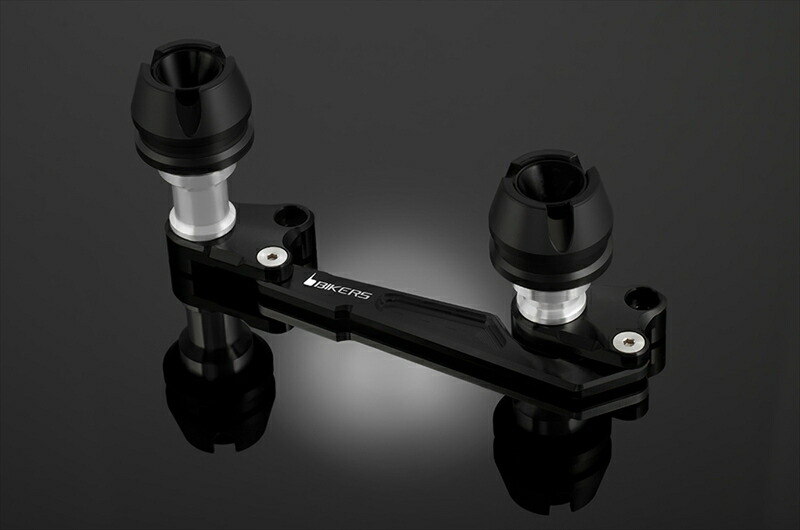 バイクパーツ BIKERS(バイカーズ) エキゾーストプロテクター ブラック H0179-BLK 4548916416738