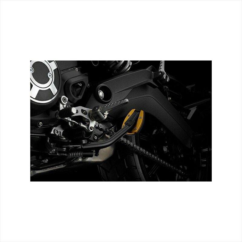 バイクパーツ BIKERS(バイカーズ) サイドスタンドフラットフット ライトゴールド D0034-LGD 4548916773879 DUCATI Scrambler 15-17