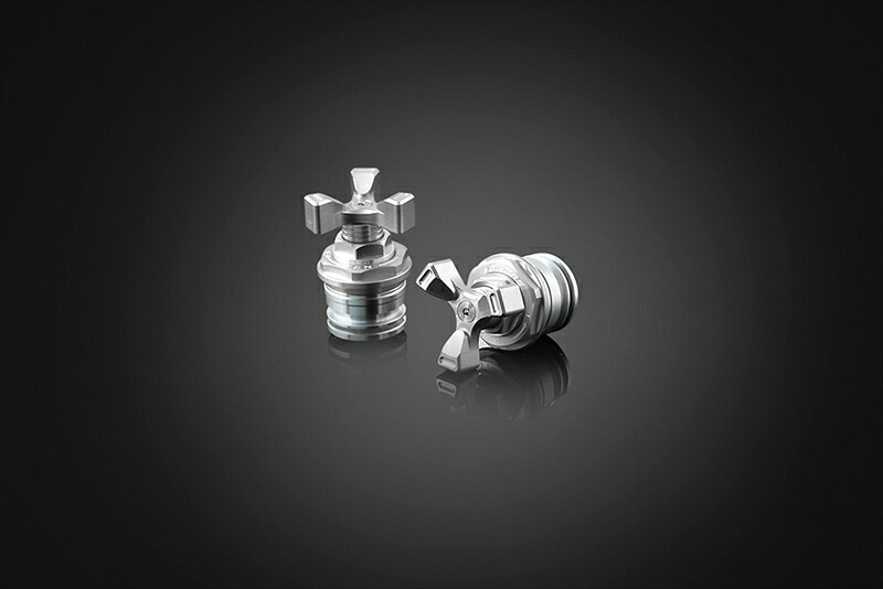バイクパーツ BIKERS(バイカーズ) フロントフォークアジャスター シルバー K0107-SLV 4548916434947