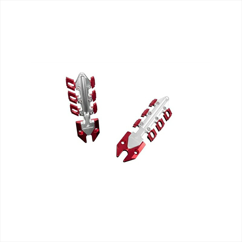 バイクパーツBIKERS(バイカーズ) フロントフォークガード 2個 レッド K0137-RED4548916441181KSR PRO 14｜バイク・バイク用品はとやグループ 10,994円