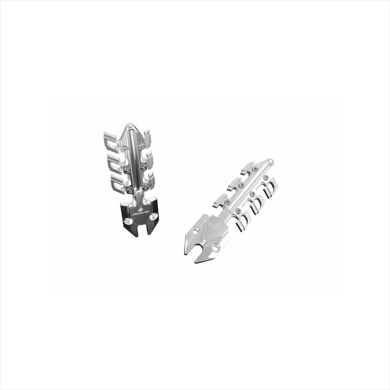 バイクパーツ BIKERS(バイカーズ) フロントフォークガード 2個 シルバー K0137-SLV 4548916441198 KSR PRO 14