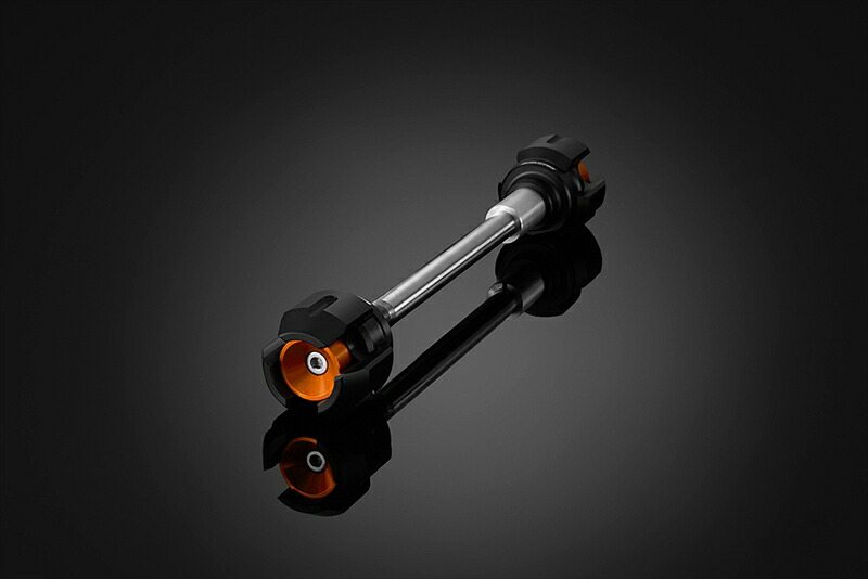 バイクパーツ BIKERS(バイカーズ) フロント アクスルスライダー オレンジゴールド H0288-OGD 4549950506300