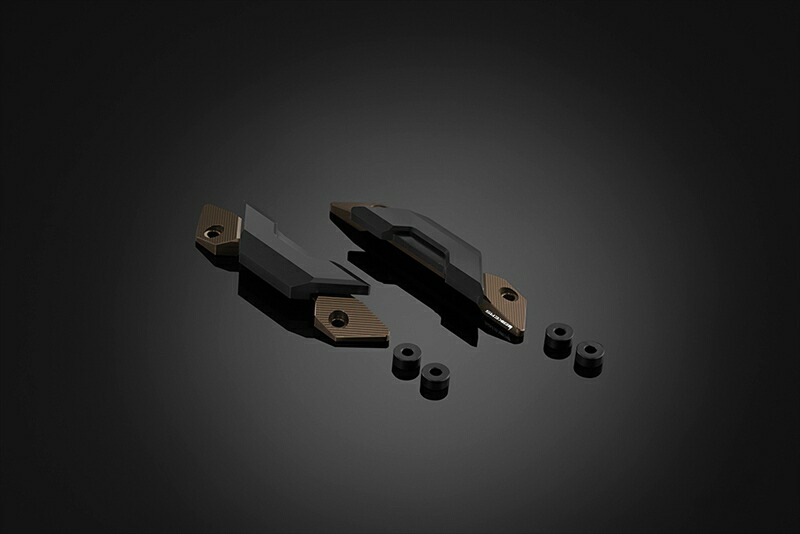 バイクパーツBIKERS(バイカーズ) フロントフェンダープロテクター チタンK0270-TIN4550255173944|バイク・バイク用品はとやグループ