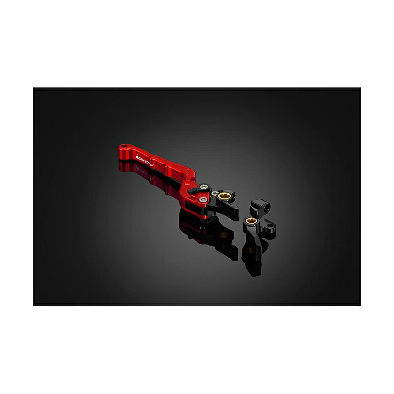 バイクパーツ BIKERS(バイカーズ) フロントブレーキレバー 可倒式 カーブタイプ オレンジ Y0101-ORG 4548916463404 TRICITY125 14-24 TRICITY155 17-24