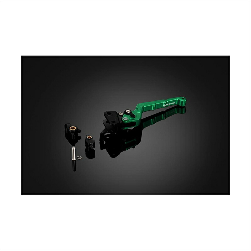 バイクパーツBIKERS(バイカーズ) リアブレーキレバー 可倒式 カーブタイプ グリーン Y0102-GRN4548916463473TRICITY125 14-24 TRICITY155 17-24｜バイク・バイク用品はとやグループ 11,622円