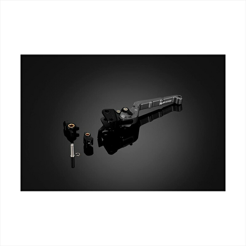バイクパーツ BIKERS(バイカーズ) リアブレーキレバー 可倒式 カーブタイプ グレー Y0102-GRY 4548916463480 TRICITY125 14-24 TRICITY155 17-24