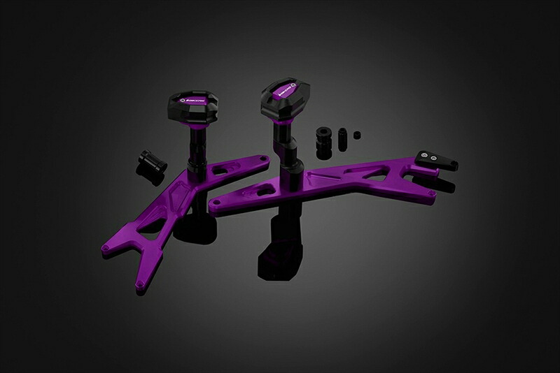 バイクパーツBIKERS(バイカーズ) ボディプロテクター 左右セット パープルK0350-PUR4548916580477｜バイク・バイク用品はとやグループ