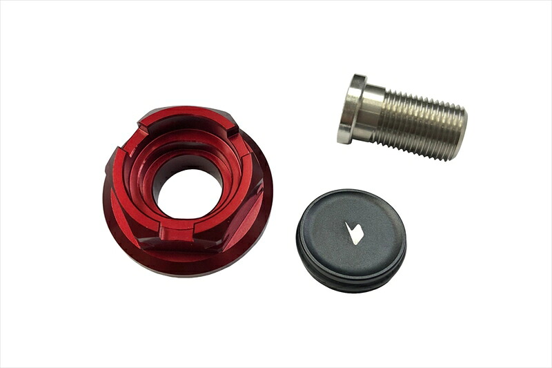 バイクパーツ BIKERS(バイカーズ) ステムトップボルト レッド Y0158-RED 4548916471676