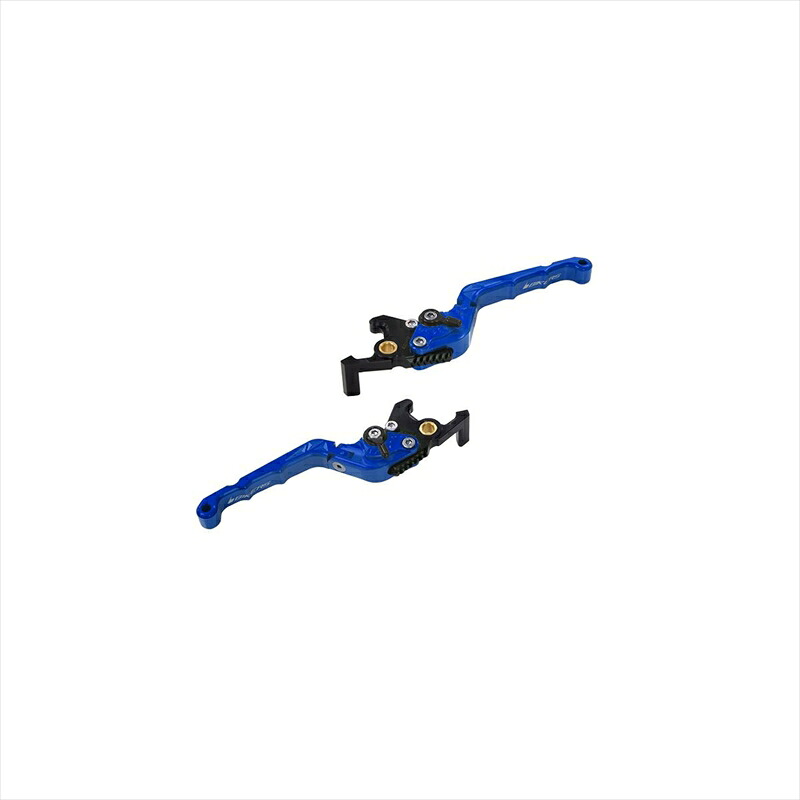 バイクパーツ BIKERS(バイカーズ) レバーセット 可倒式 カーブタイプ ブルー Y0561-BLU 4550255632854 XMAX 18-22