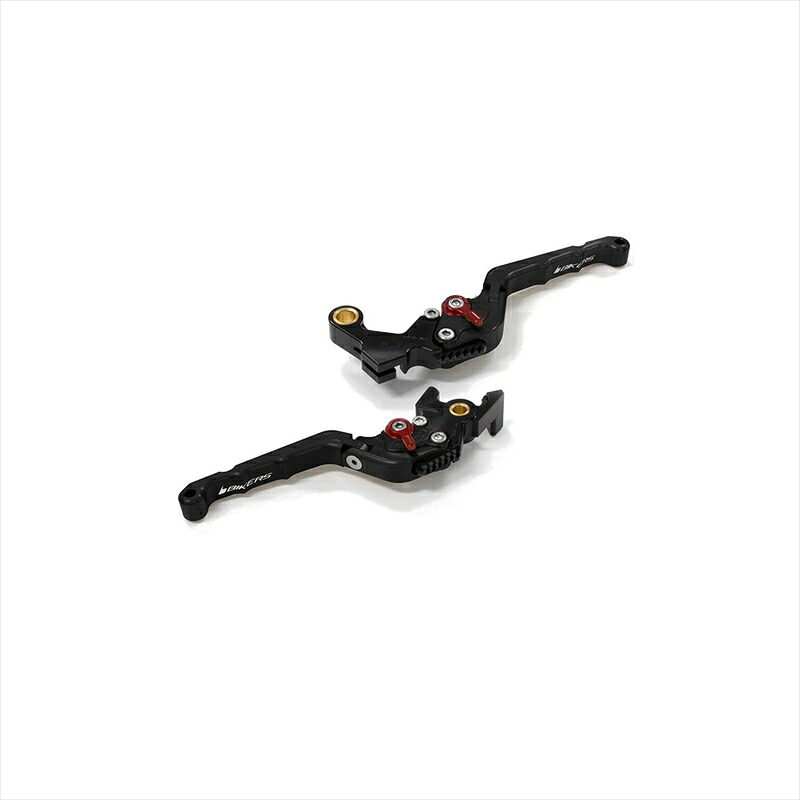 バイクパーツBIKERS(バイカーズ) レバーセット 可倒式 カーブタイプ ブラック H1035-BLK4550255633202CBR650R/CB650R 19-24｜バイク・バイク用品はとやグループ