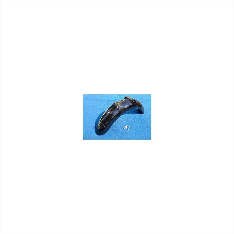 バイクパーツ 外装 プレジャー リアフェンダー ノーマル FRP/黒ゲル PK32900 4548916577743 W650/800