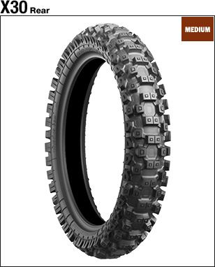バイク用品 タイヤ ホイールBRIDGESTONE ブリヂストン BATTLECROSS X30R 110 100-18 64MMCS00727 4961914862336取寄品｜バイク・バイク用品はとやグループ