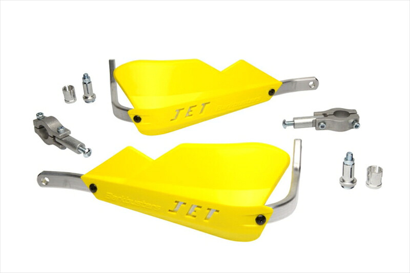 バイク用品 ハンドルBARKBUSTERS バークバスターズ JET ハンドガード 22mm YELLOWJET-001-00-YE 4573382086451取寄品｜バイク・バイク用品はとやグループ