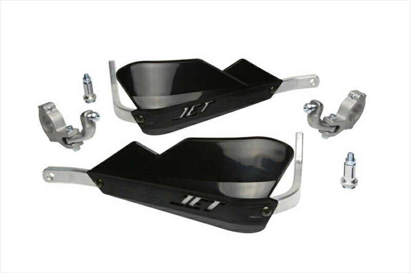 バイク用品 ハンドル BARKBUSTERS バークバスターズ JET ハンドガード Tapered BLACK JET-002-02-BK 4573382086468 取寄品