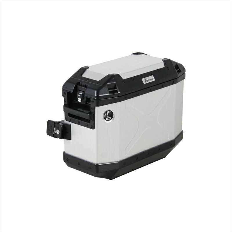 バイクパーツ HEPCO&BECKER(ヘプコアンドベッカー) サイドケース エクスプローラー 30 右 610209 00 00 4548664154449 シルバー
