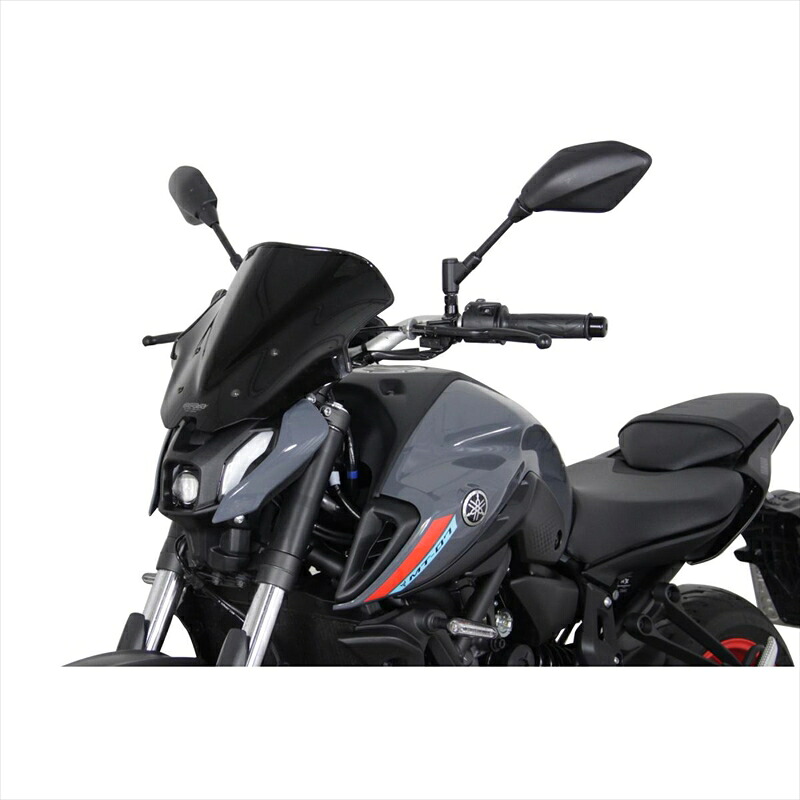 バイクパーツ 外装 エムアールエー スクリーン レーシング ブラック 4025066171927 4550255602406 MT-07 21-23