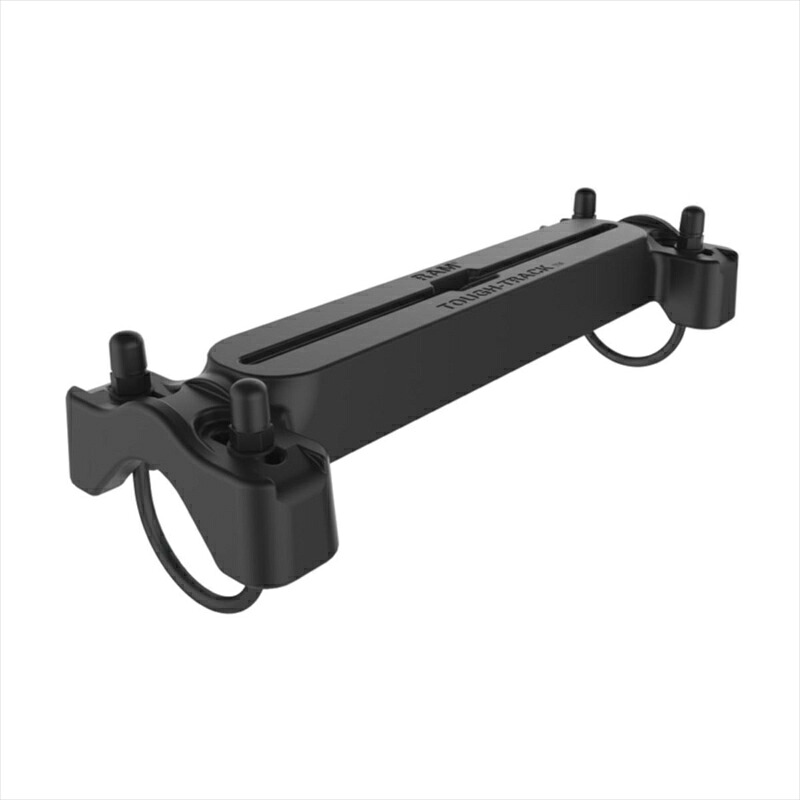 バイクパーツ 電子機器類 ラムマウント タフトラックレール ダブルU字クランプ 全長30.4cm φ44.4-50.8mm対応 RAP-TRACK-B12HU 4550255619923 RAP-TRACK-B12HU