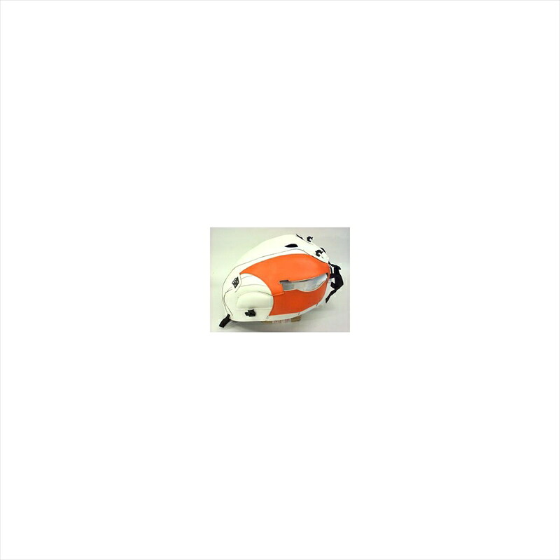 バイクパーツ BAGSTER(バグスター) タンクカバー ホワイト/オレンジ 1362F 4547567319627 T.BIRD SPORT/LEGEND 98-04