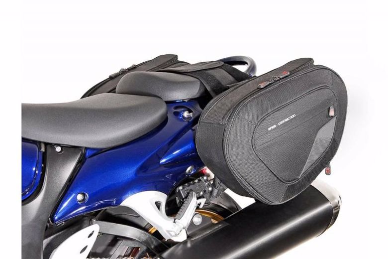 バイク用品 エスダブリューモーテック SWモーテック BLAZE サドルバッグセット ハイver GSX1300R HAYABUSA 08- BCHTA0574010501/B 4538792040295