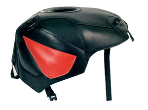 バイクパーツ バグスター タンクカバー ブラック/レッド 1437E 4547424454942 CBR900/954RR 02-03
