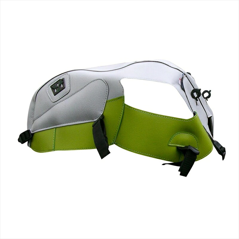 バイクパーツ BAGSTER(バグスター) タンクカバー ライトグレー/アップルグリーン 1426O 4547567840688 BONNEVILLE 01-07