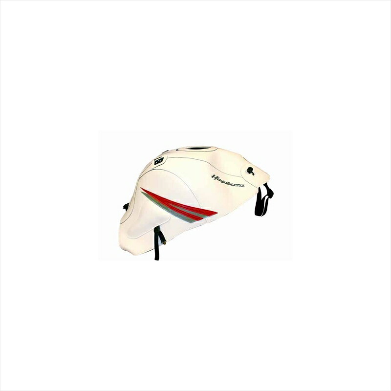 バイクパーツ バグスター タンクカバー ホワイト/レッド/スチールグレー 1567A 4547567445999 GSX1300R HAYABUSA 08-19